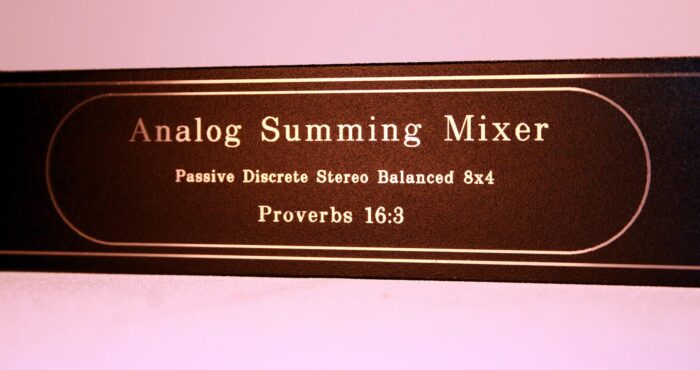 8 channel input passive summing mixer 3 analog mixer for Digidesign Avid Pro Tools apogee rosetta ADA8200 UAD Apollo