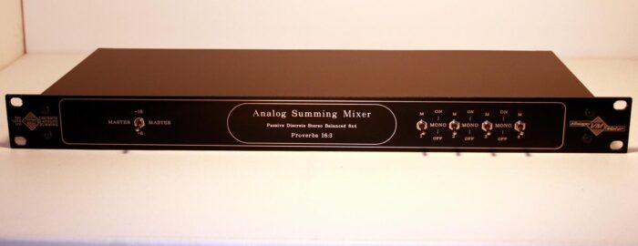 8 channel input passive summing mixer 4 8 channel input passive summing mixer 4