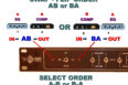 studio bypass audio swap flip outboard insert device for Compressor Preamp Effects limiter equalizer