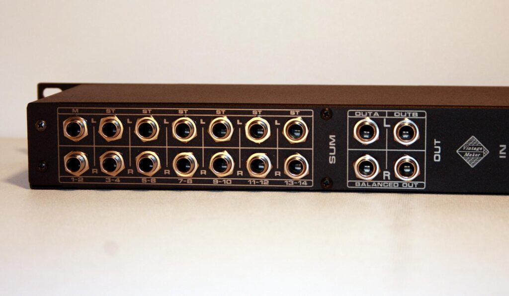 analog audio switcher summing mixer 2