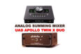 summing mixer uad twin x duo mkii