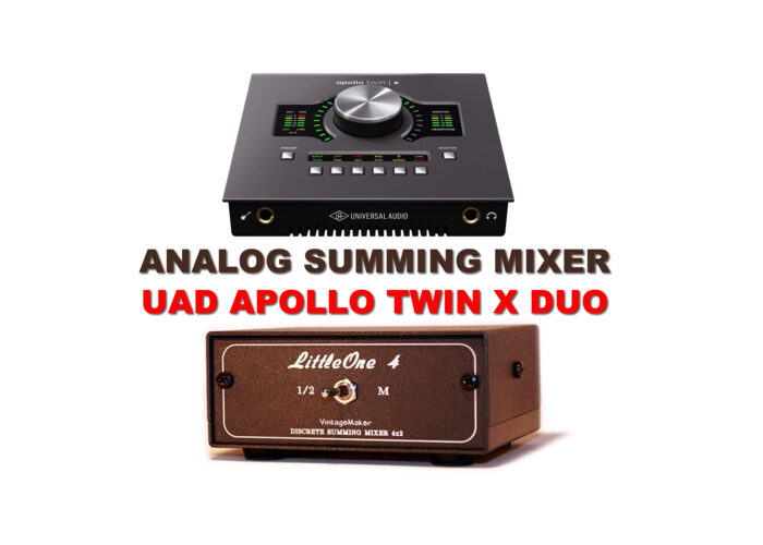 summing mixer uad twin x duo mkii summing mixer uad twin x duo mkii