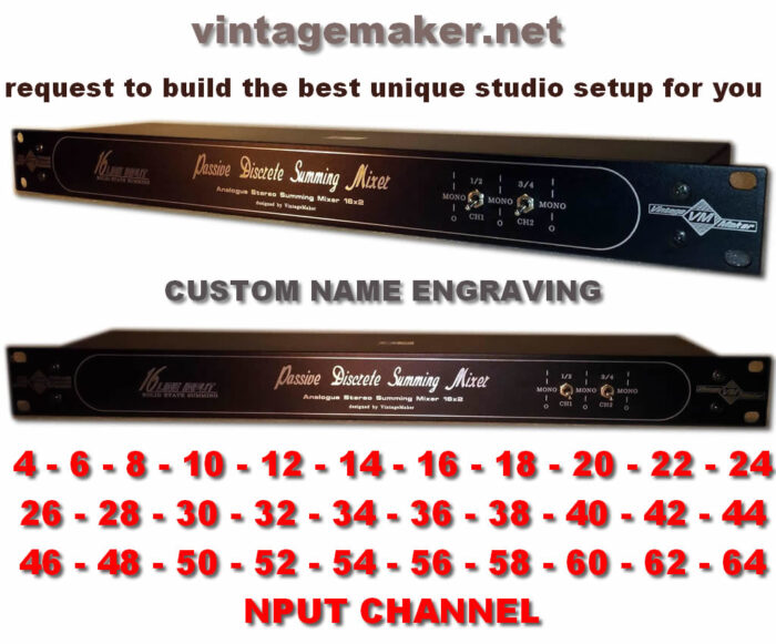 why need the best custom analog summing mixer box why need the best custom analog summing mixer box