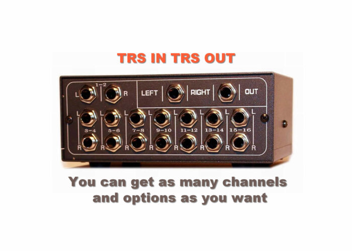 16 ch analog summing box mixer trs jack 16 ch analog summing box mixer trs jack