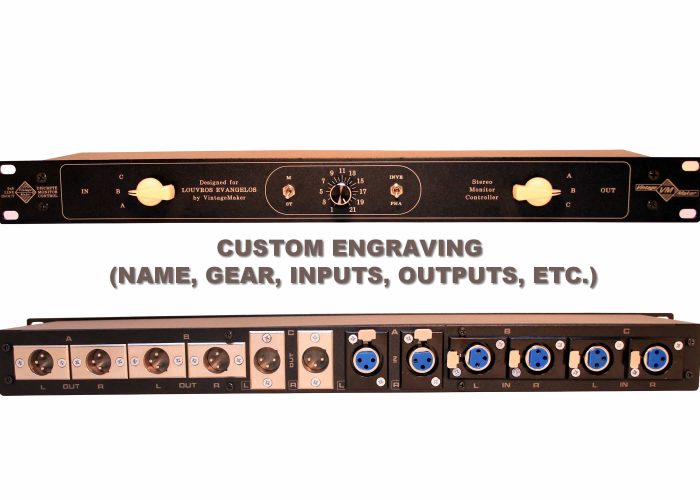 1U custom name studio switch 1U custom name studio switch