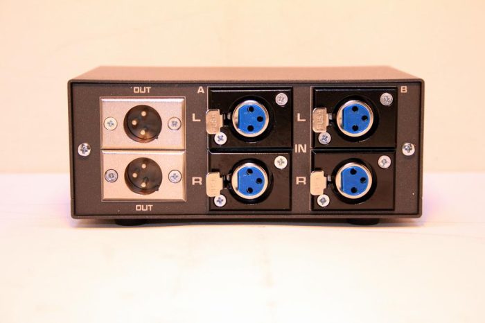 4 in 2 out xlr studio switch 4 in 2 out xlr studio switch