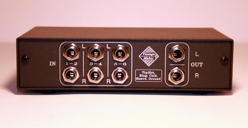 4 - 8 Input Desktop Mini Studio Summing Mixers 8 6 ch input analog summing mixer box