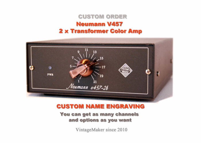 Neumann transformer color amp box v457