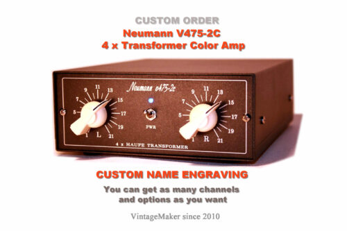 Neumann transformer color amp sound colorize your sound box v475