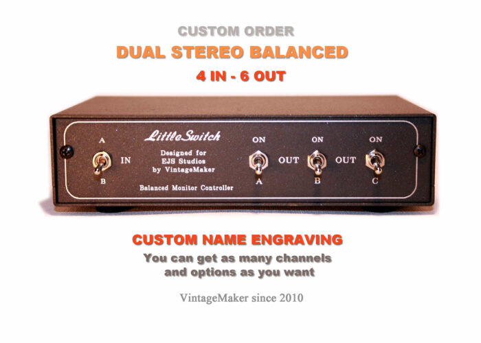 analog Channel Splitter - Combiner audio studio line switch distribution switcher mult box trs