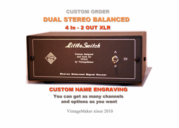 analog audio studio line switch speaker line switcher bi directional distribution passive xlr mult box