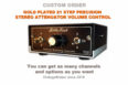 studio monitor volume controller speaker switch 4 x 4 trs genelec
