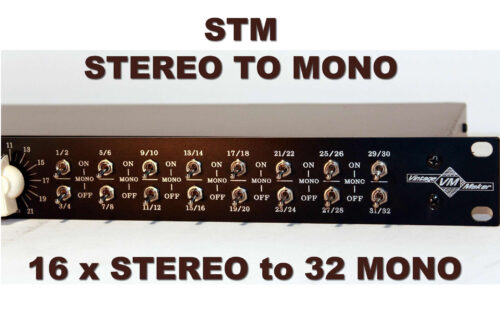 16xstm 32 mono studio mixer
