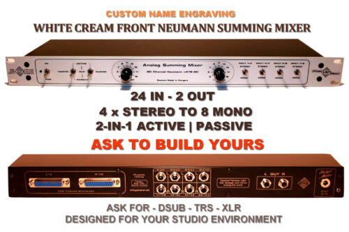 24x2 White Neumann Summing Mixer
