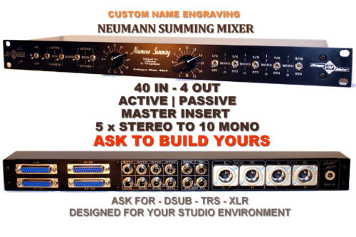 40-Ch Analog Summing Mixer Neumann