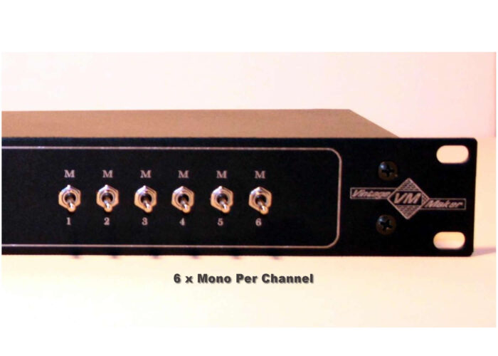 6 x mono per channel switch mixer 6 x mono per channel switch mixer