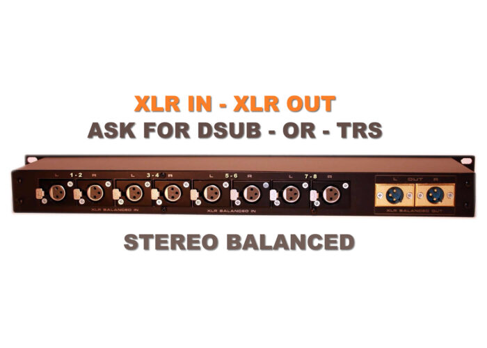 8 input xlr studio mixer 8 input xlr studio mixer