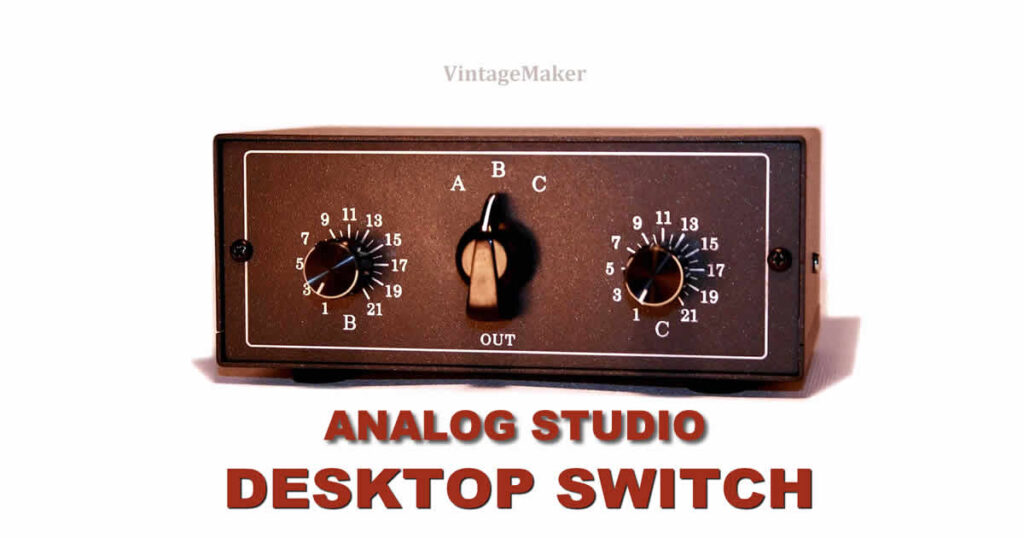 desktop analog switch awitcher box studio switcher
