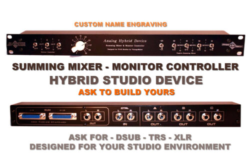 16x2 Summing and 2x6 Monitor Controller Hybrid