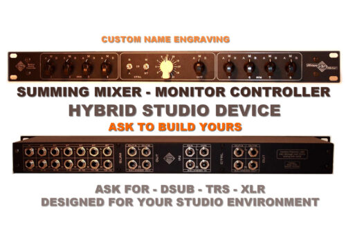 hybrid studio mixer monitor controller Hybrid Summing Mixer
