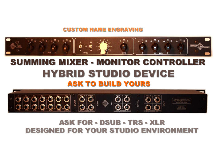 hybrid studio mixer monitor controller Hybrid Summing Mixer