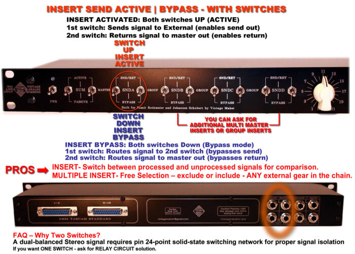 master send return bypass studio insert datasheet schema wiring diagram master send return analog studio insert bypass switch datasheet schema wiring diagram