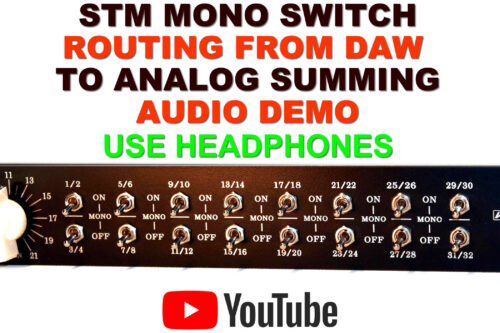 stereo to mono stm youtube extended tutorial