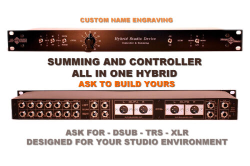 summing with monitor control 16x2 Summing with 4x4 Monitor Controller Hybrid 2-in-1