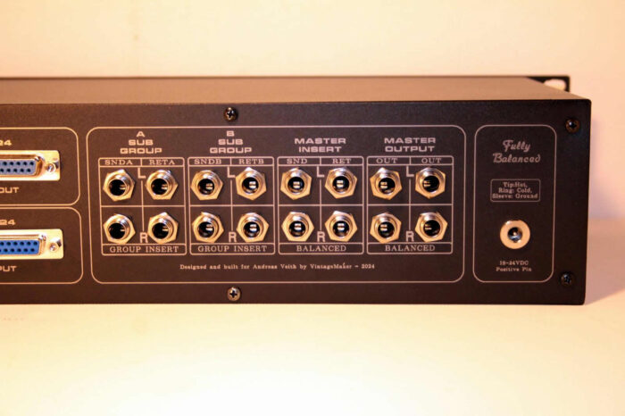 2 Bus Sub group analog summing mixer TRS balanced 2 Bus Sub group analog summing mixer TRS balanced
