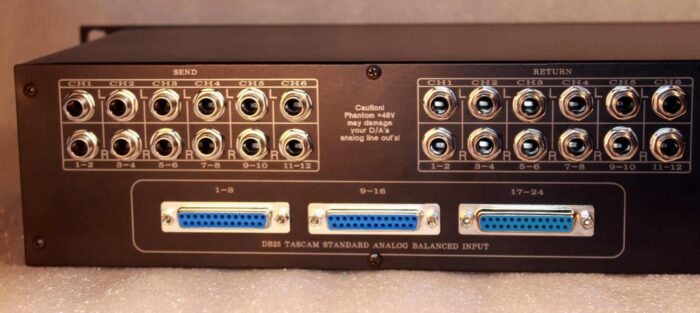 24 ch insert send return dsub balanced studio summing mixer 24 ch insert send return dsub balanced studio summing mixer