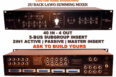 2U-Rack 40x4 Lawo 5-BUS Analog Studio Summing Mixer 40 input