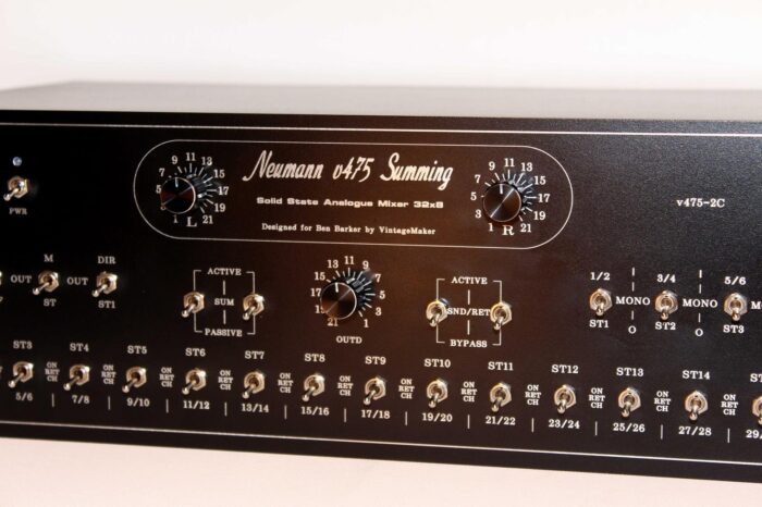 32 channel input analog studio summing mixer front center 32 channel input analog studio summing mixer front center