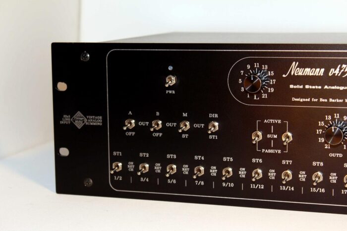32 channel input analog studio summing mixer front left 32 channel input analog studio summing mixer front left