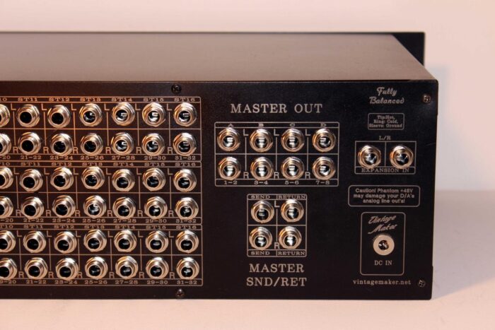 32 channel input analog studio summing mixer master out 32 channel input analog studio summing mixer master out