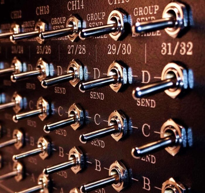 32 in 10 out Multi Bus Matrix Analog Summing Mixer switching network 32 in 10 out Multi Bus Matrix Analog Summing Mixer switching network