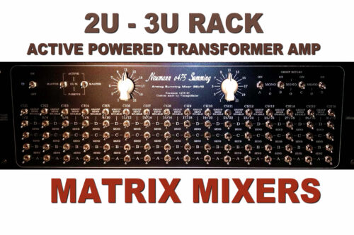 Mix Bus Multibus Matrix Analog Summing Mixer