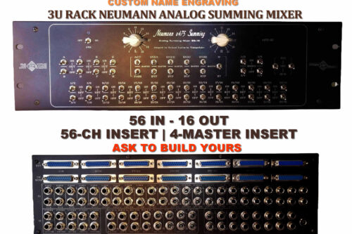 56 input 56 ch insert analog summing box