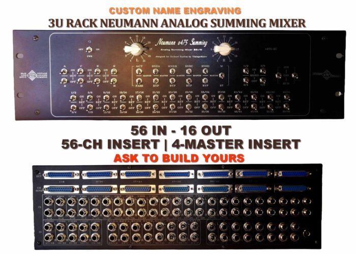 56 input 56 ch insert analog summing box