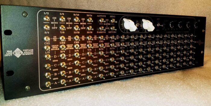64 group matrix analog summing mixer studio 64 group matrix analog summing mixer studio