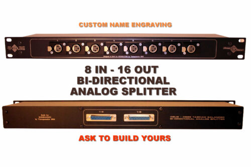 8 to 16 ch analog splitter 8 to 16 ch Analog Atudio Aplitter - Bi-directional