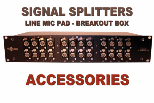 Acessories - signal splitter line pad breakout box