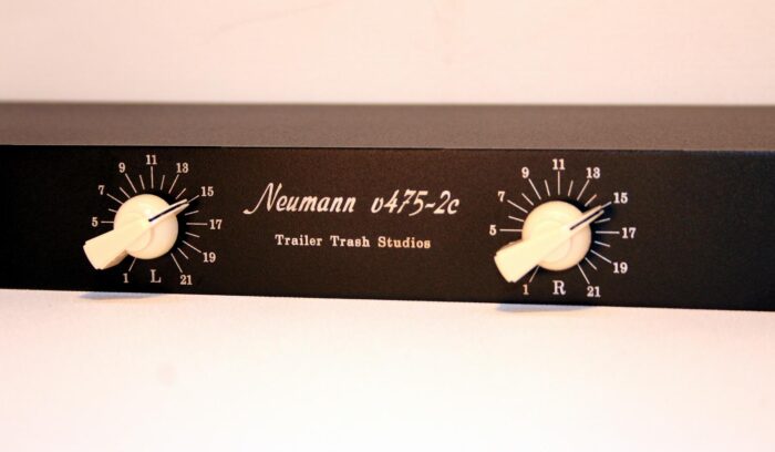 IMG 0091 Rackmount Neumann v475-2c - Four (4) Transformer - Color Amp - Line Summing Amp - TRS- XLR