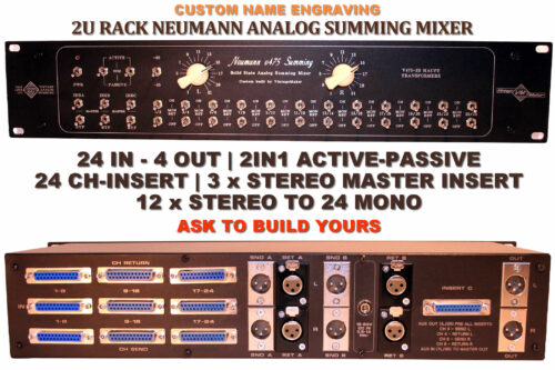 24 Input Studio Summing Mixer Box