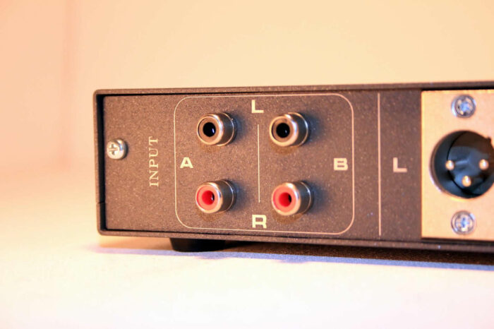 RCA to XLR audio studio controller control box converter 1 RCA to XLR audio studio controller control box converter 1