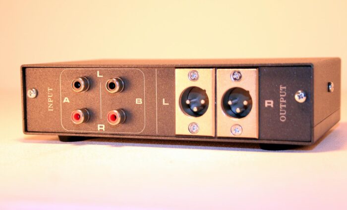 RCA to XLR audio studio controller control box converter 3 RCA to XLR audio studio controller control box converter 3