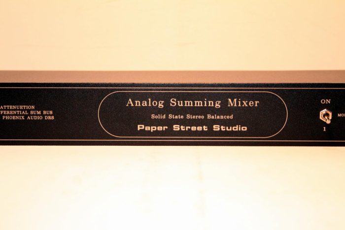 Paper Street Studio analog mixer Paper Street Studio analog mixer