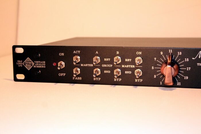 IMG 0034 12×4 Neumann 2 x Group Insert Summing Mixer