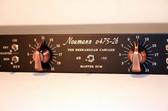 IMG 0035 12×4 Neumann 2 x Group Insert Summing Mixer