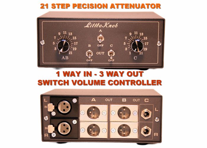 studio monitor controller audio switch