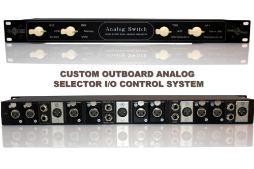 Neve 88, API, Avalon, VOG, GIX 610, v72, TG2, and Clariphonic 581 Source Selector Switch